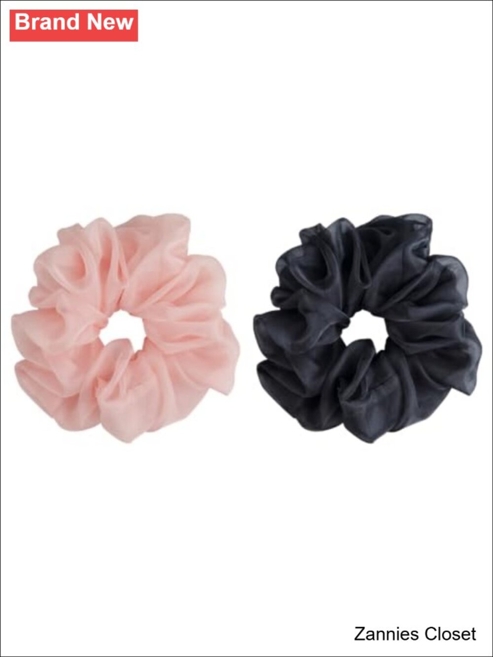 ✨ 2PCS Yoga Mat Scrunchie Chiffon Holder & Hair Accessory Height Control